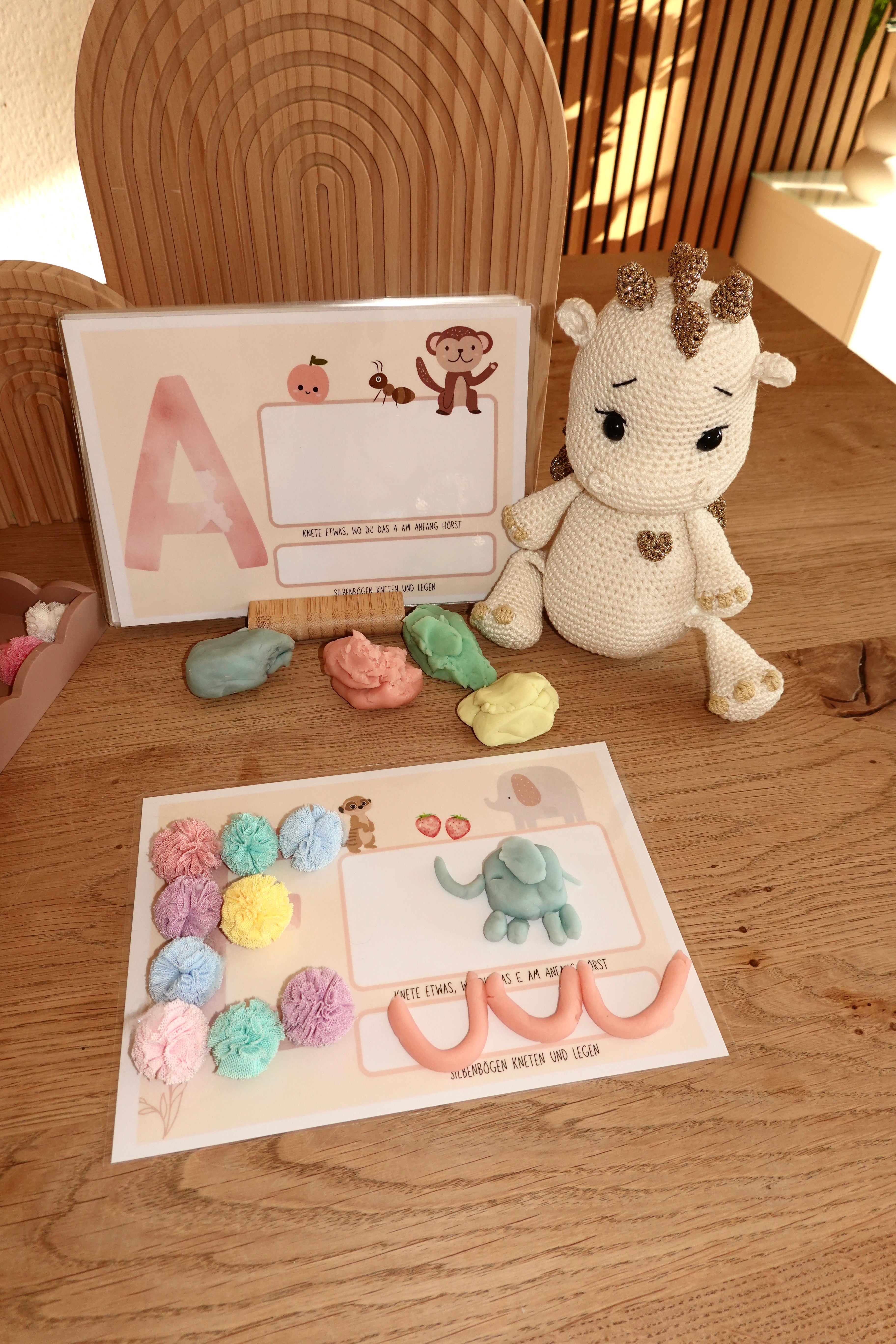 Alphabet Knetmatten A–Z