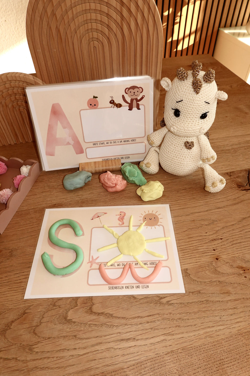 Alphabet Knetmatten A–Z