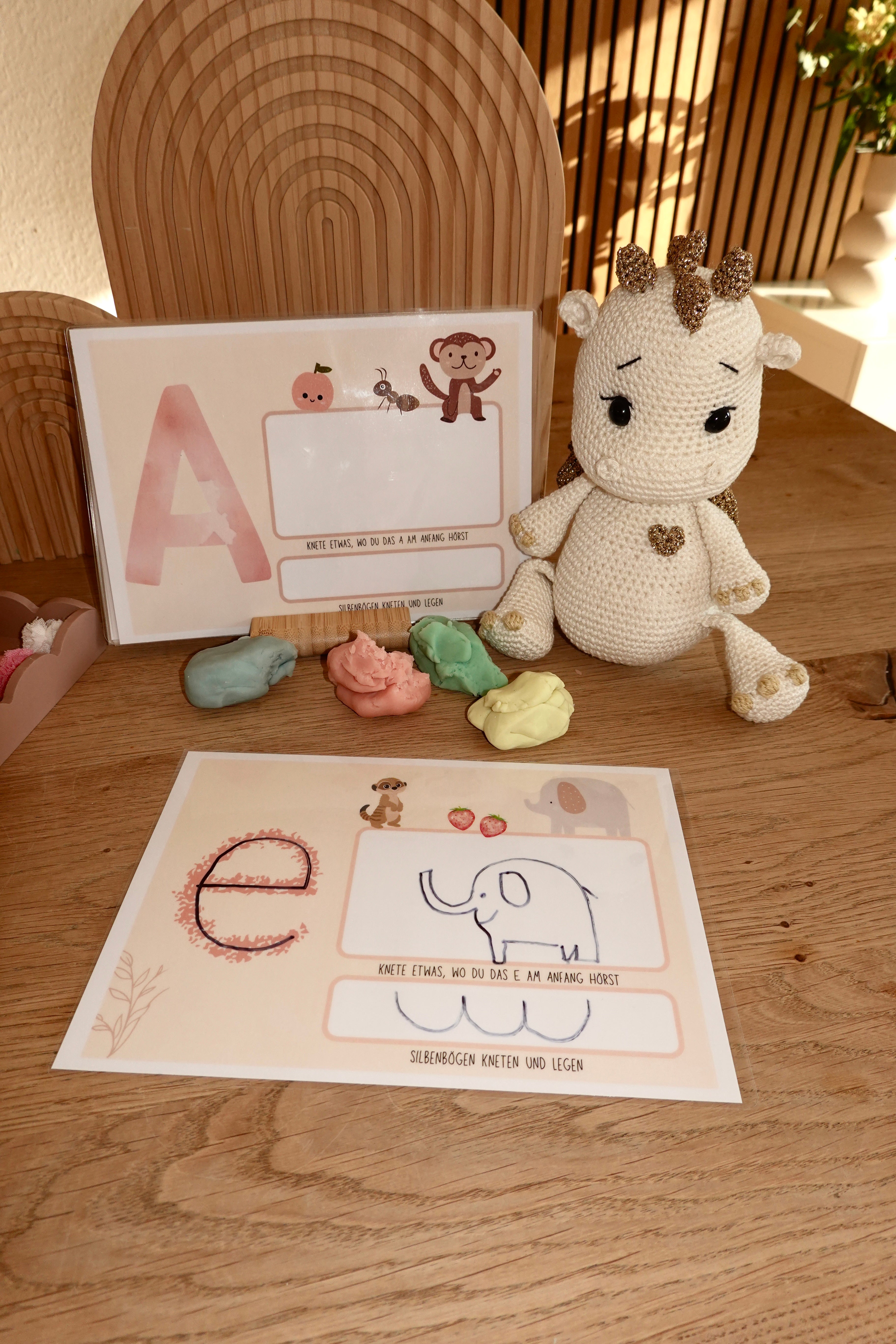 Alphabet Knetmatten A–Z